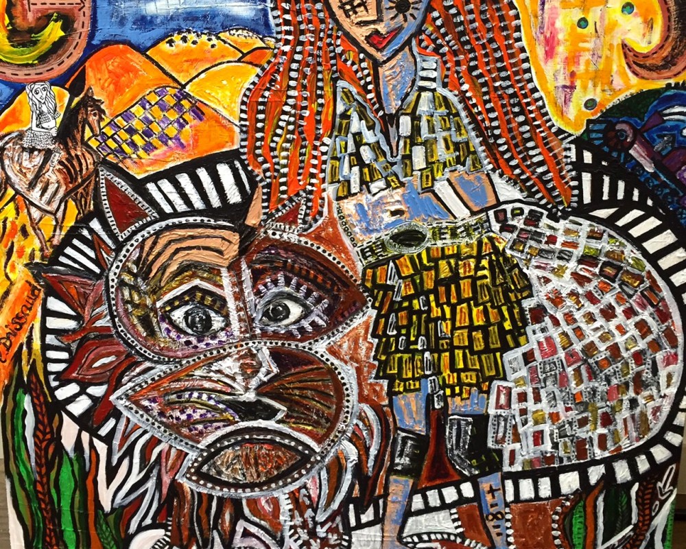 « Pierra balance entre les deux lunes »